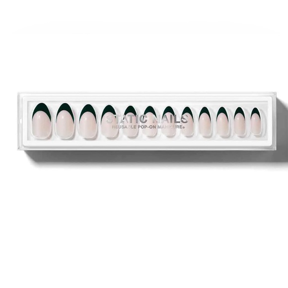 SoHo french almond static nails (reusable pop-on manicures) - Picture 3 of 3